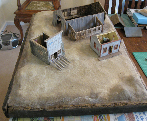 Starting the scenery