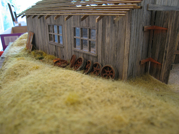 Garage barn exterior