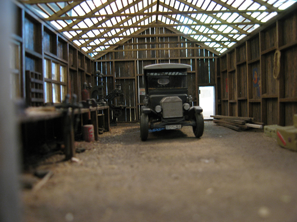 Garage barn roof