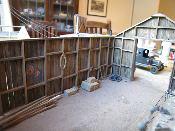 Garage barn interior