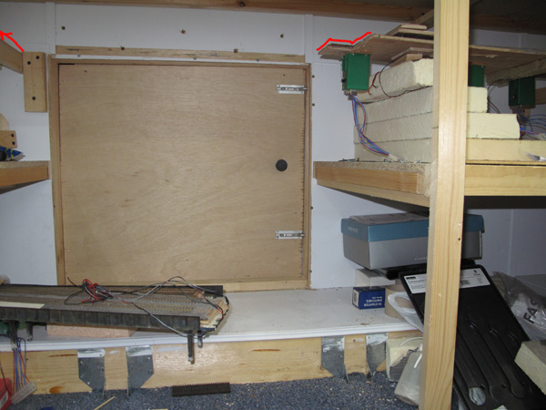 Access door to eaves