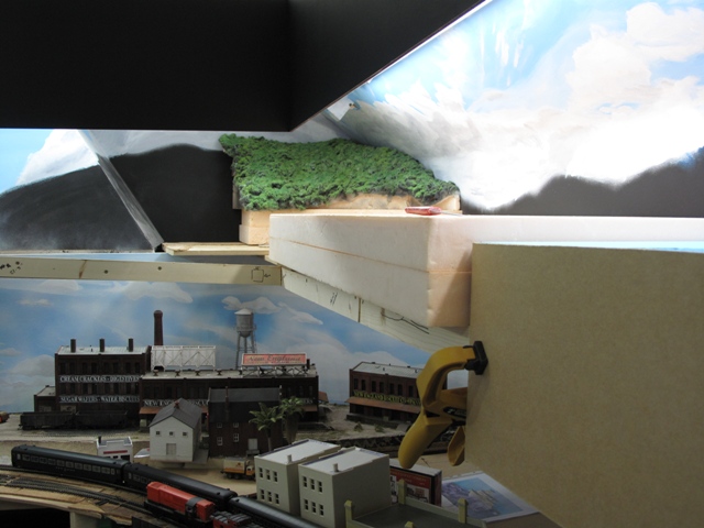 Hillside in place