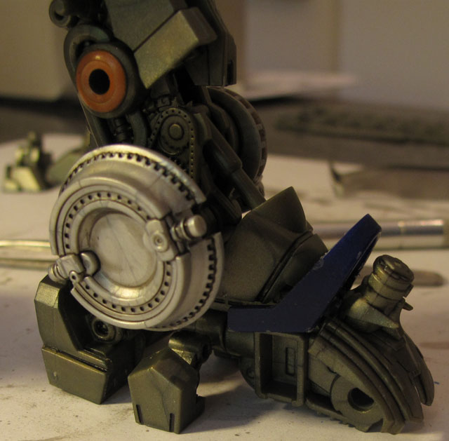 Optimus's foot