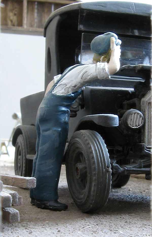 Man Scratching Head
