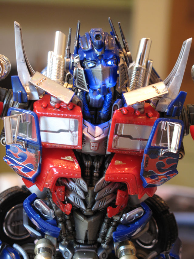 Optimus lit up