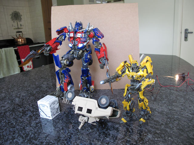 Diorama placements