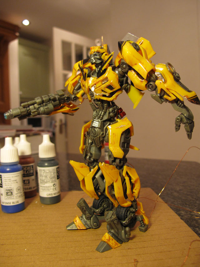 Bumblebee posing