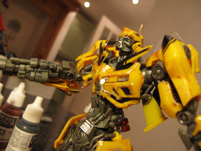 Bumblebee weathering
