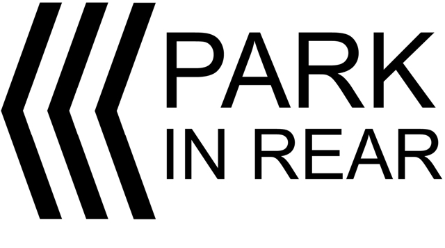PARK IN REAR