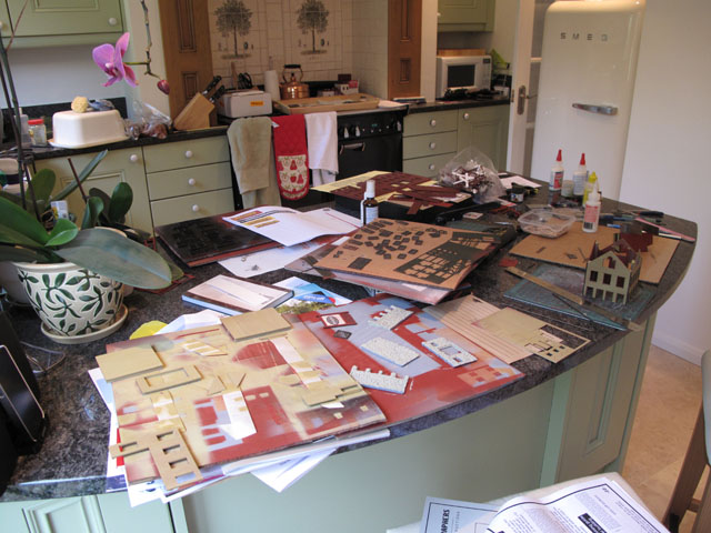 kitchen clutter
