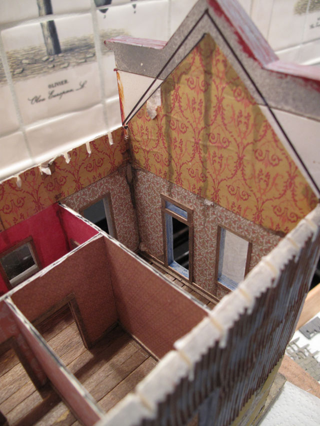 Bordello front wall