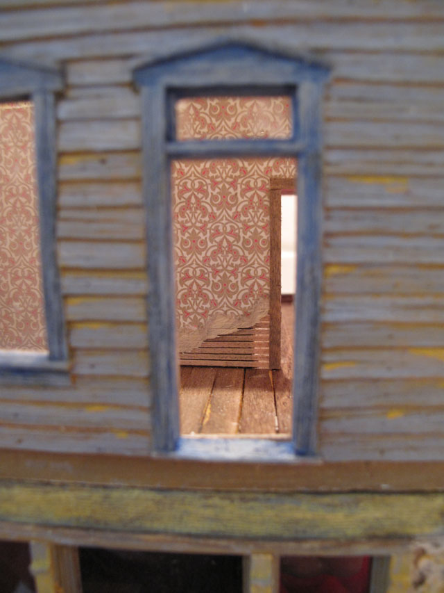 Bordello first floor balcony door 