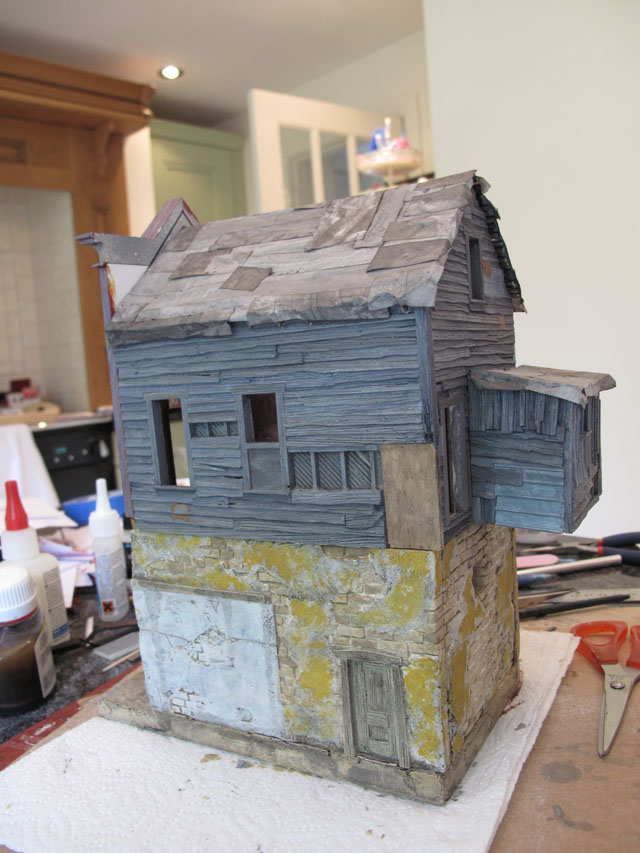 Bordello finished roof