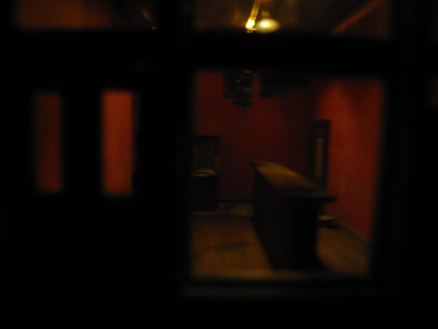Bar at night