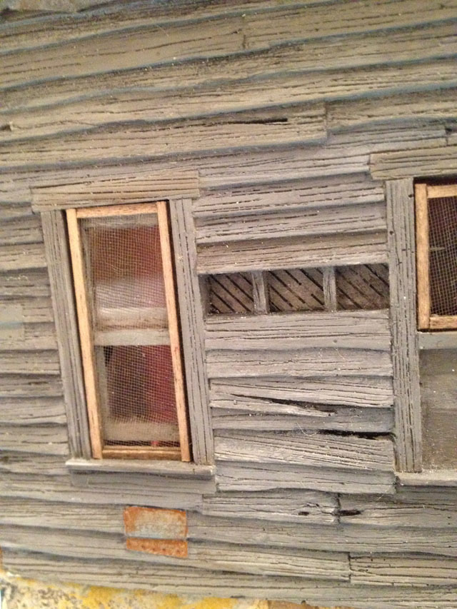 Wood sides