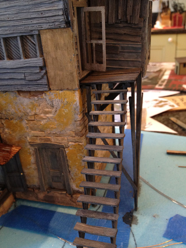 Outside staircase