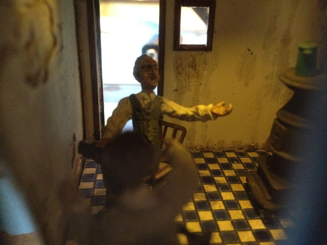 Barber shop customers
