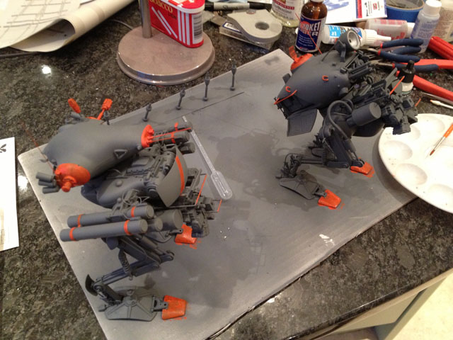 Painted up