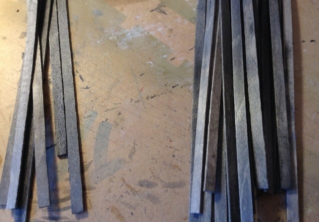 Wood grain by saw