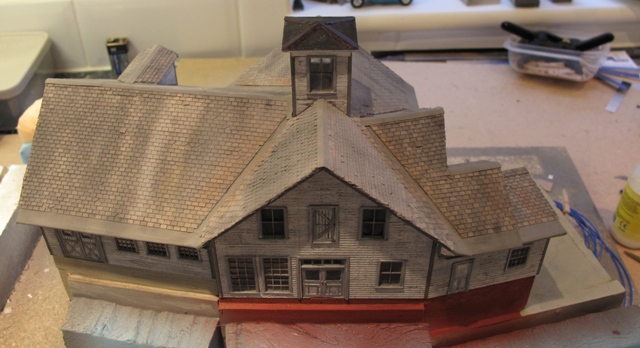 Martin Machine weathered roofs