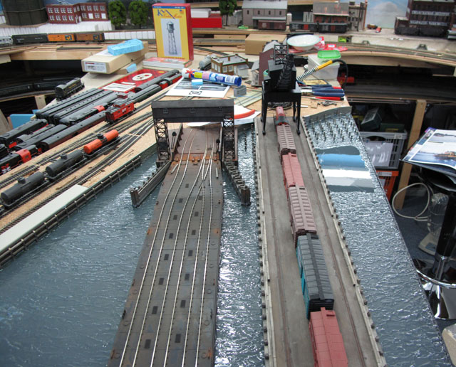 Car float and coal pier