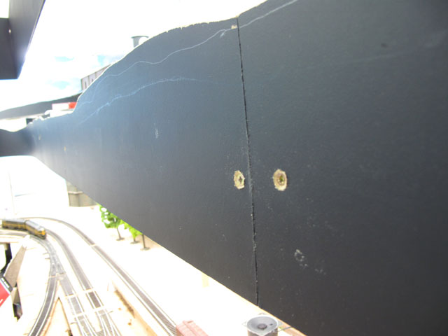 Upper level fascia