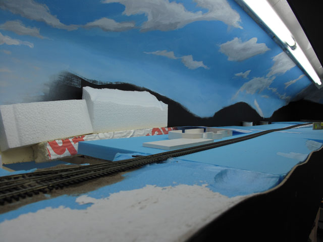 upper level track laying