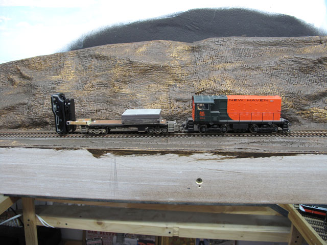 caboose and brass video holder