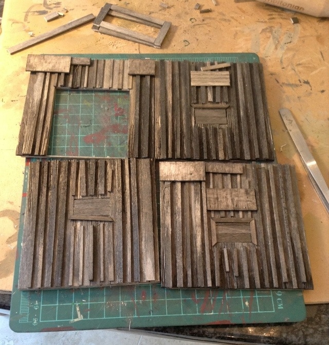 Hand car shed walls