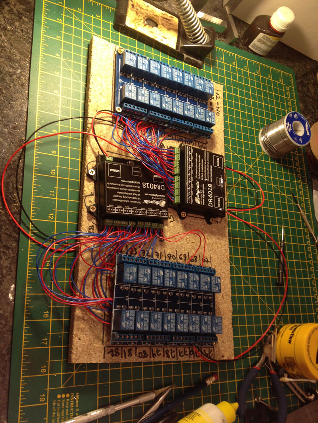 Pre-relay board