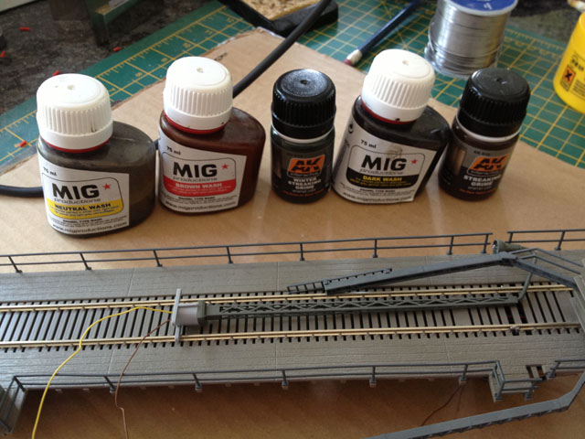 Weathering washes etc
