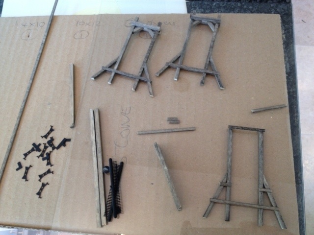 Upright structures