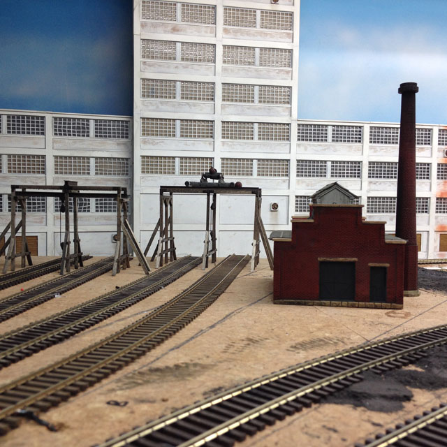 Narrow boiler house