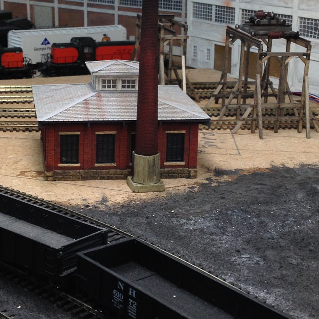 Square boiler house