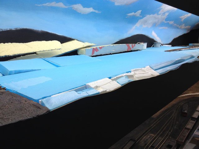 Foam upper baseboard