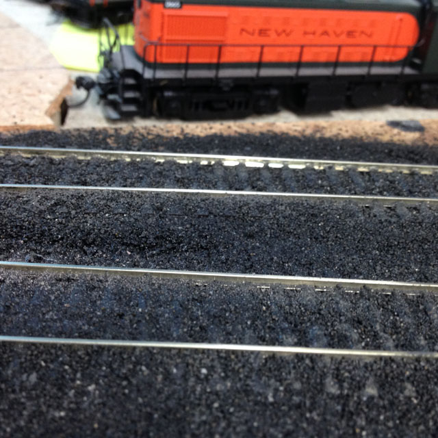 Cleaned flangeways