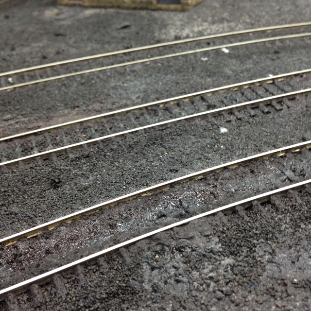 MIG washed rail
