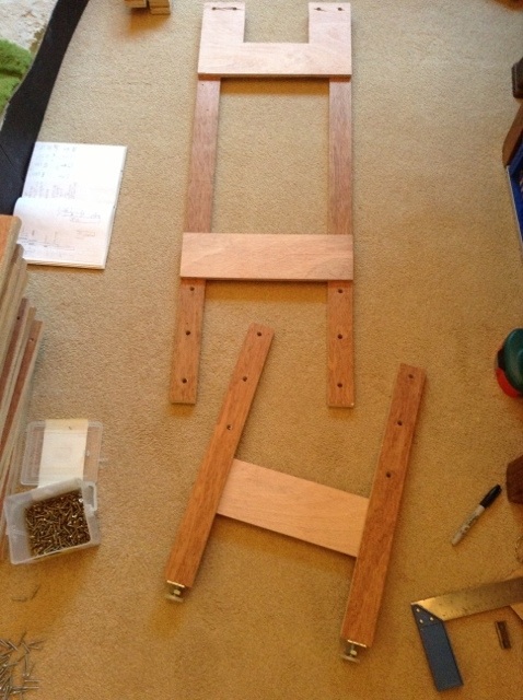 In pieces