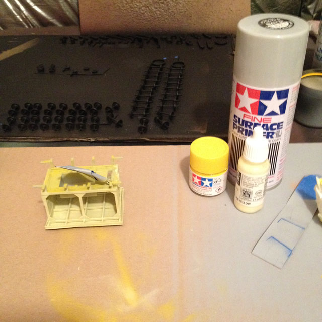 Before painting
