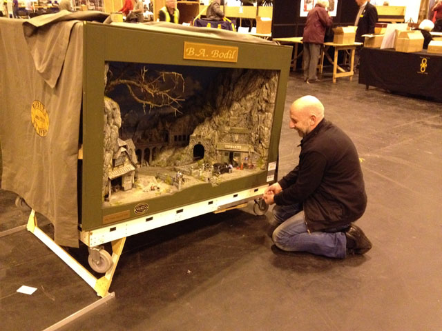 BA Bodil packing up