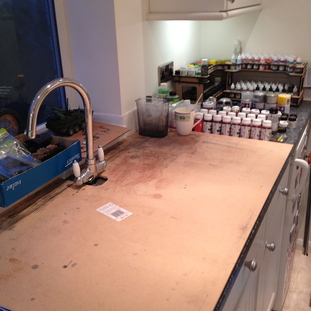 Tidied paint