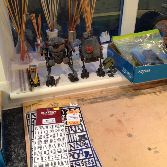 Window sill of MaK
