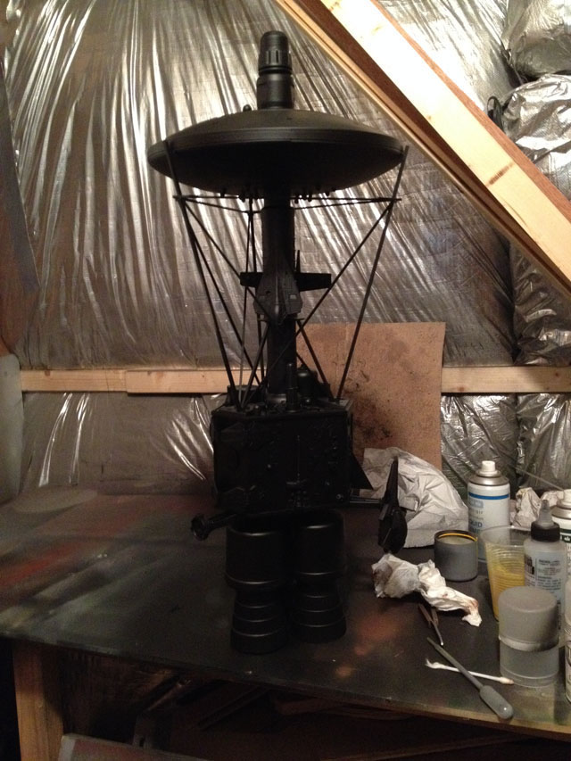 Sprayed black