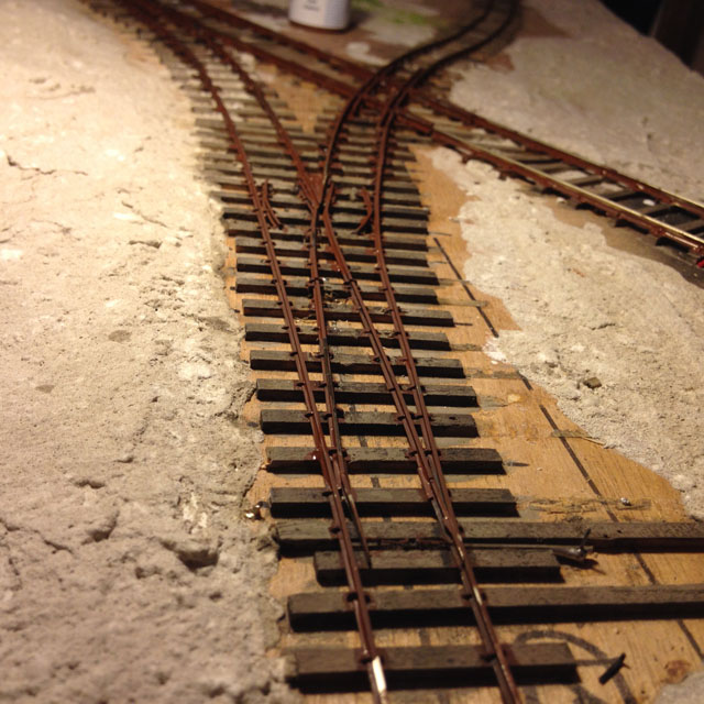 Painted rail