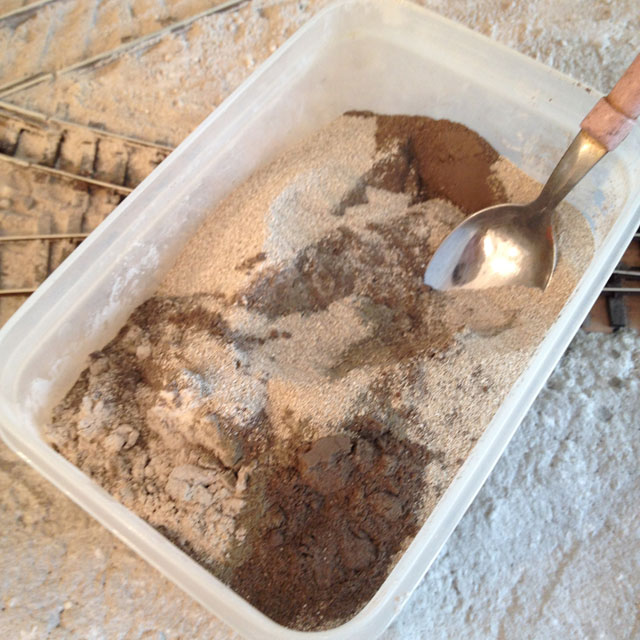Grout mix