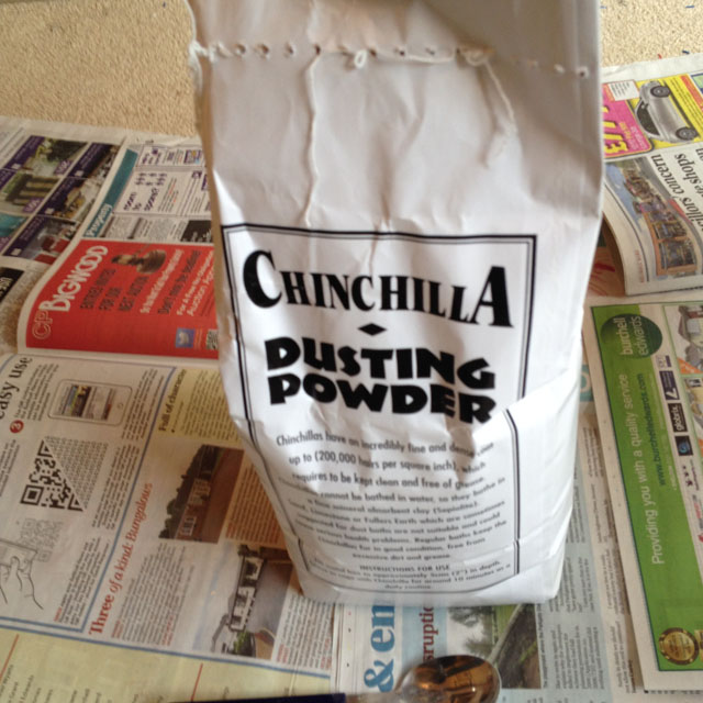 Chinchilla powder