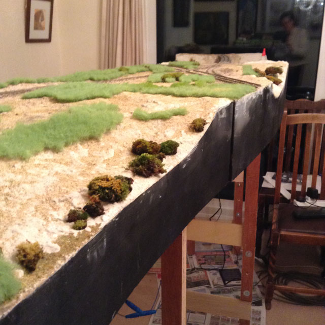 Grass and moss