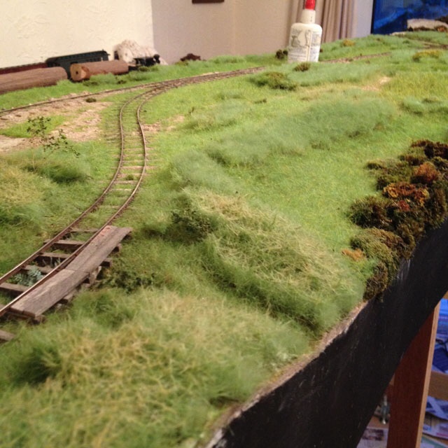 More grass