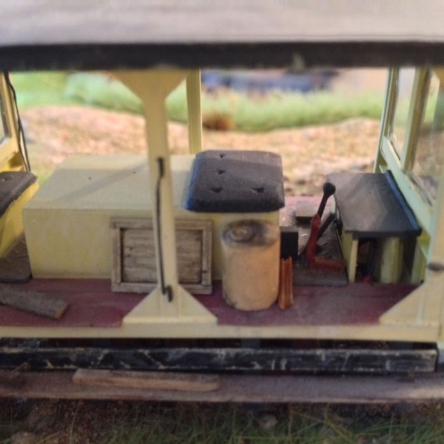 Finished interior