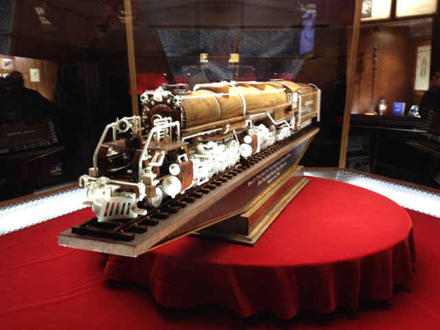 Warther carved engine